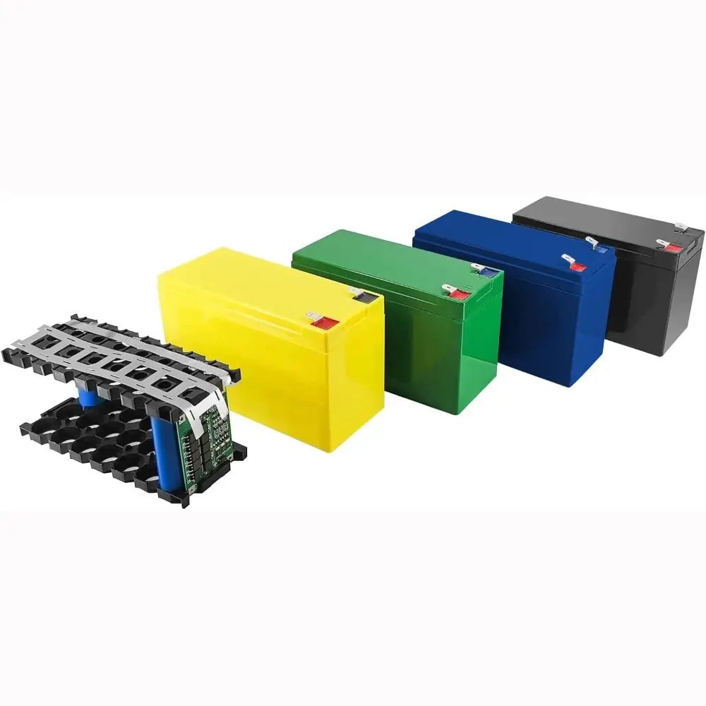 12V Lithium Battery Storage Box ABS 3S 40A BMS Battery Pack Kit Nickel Strip Battery Assembly Kit Lead-Acid Battery Replacement