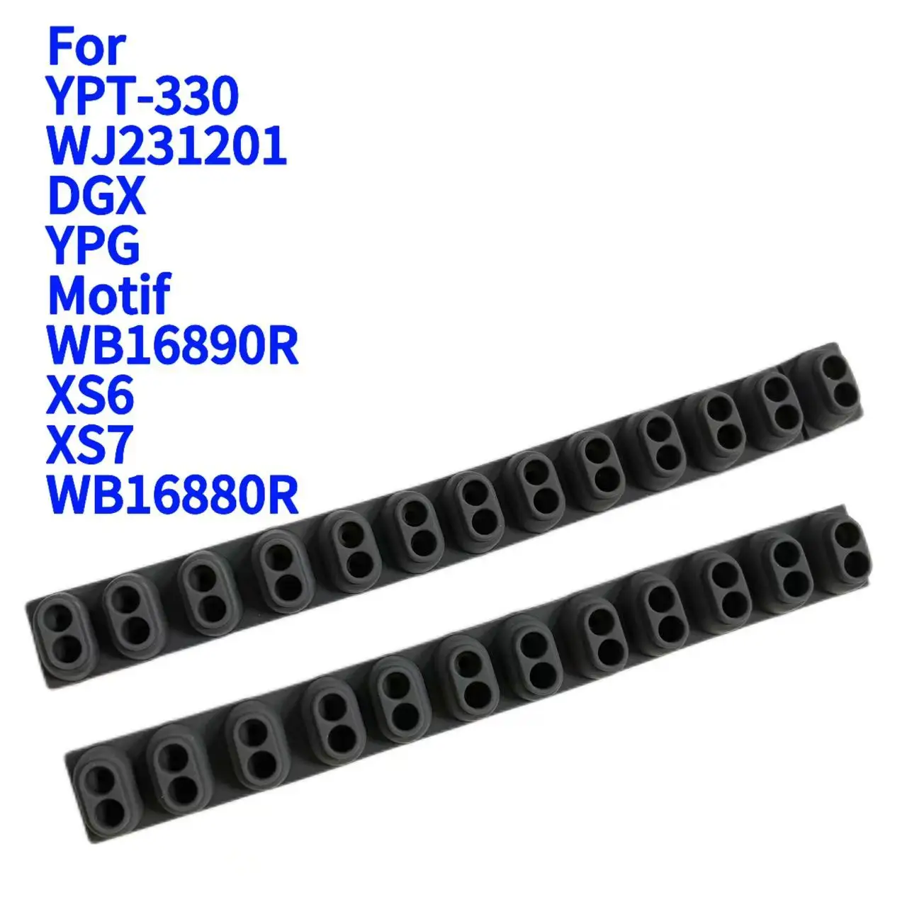

Contact Rubber For Yamaha YPT-330 WJ231201 DGX YPG Motif WB16890R XS6 XS7 WB16880R Conductive Rubber