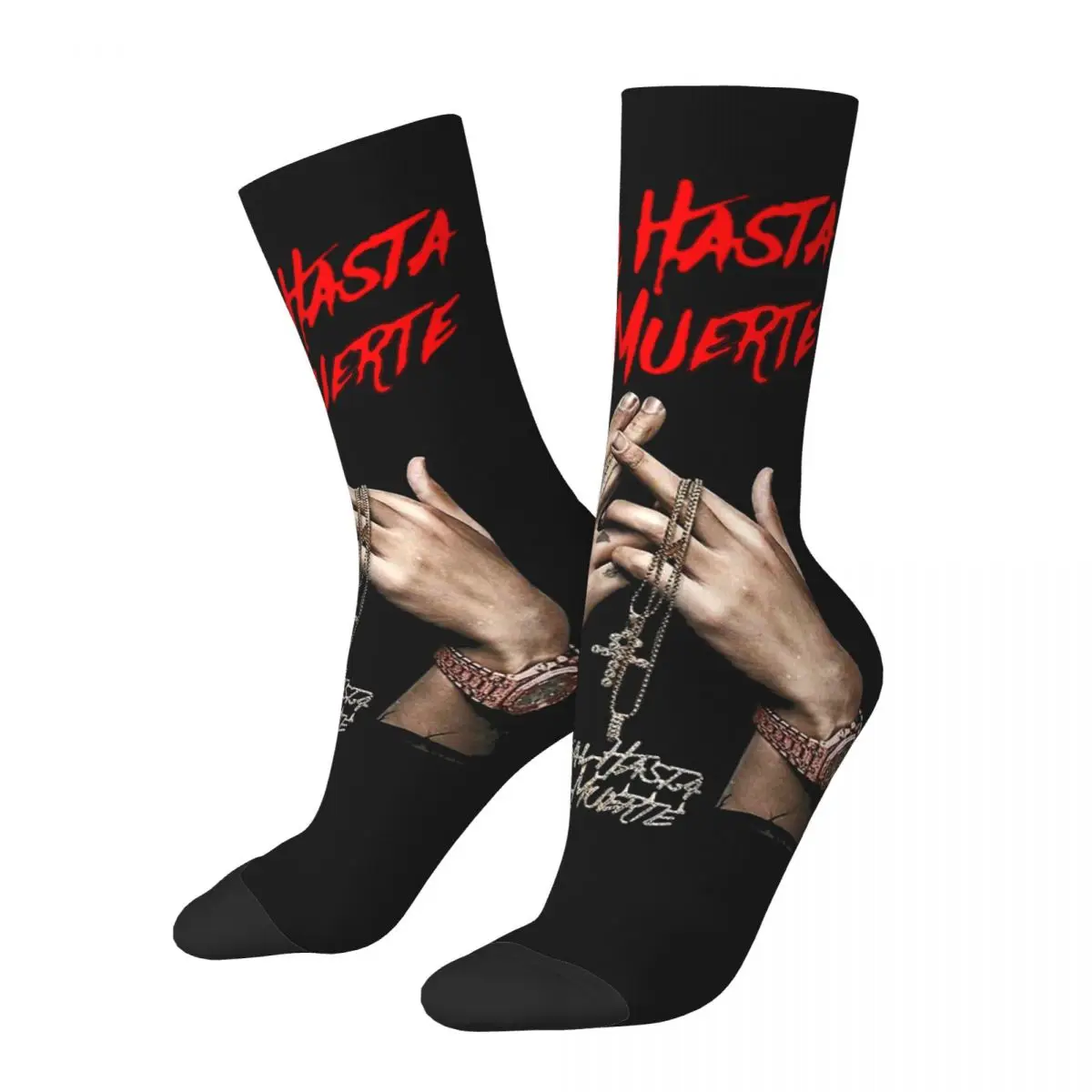 

Real Hasta La Muerte Men Women Socks Windproof Beautiful Spring, Summer, Autumn, and Winter Dressing Gifts