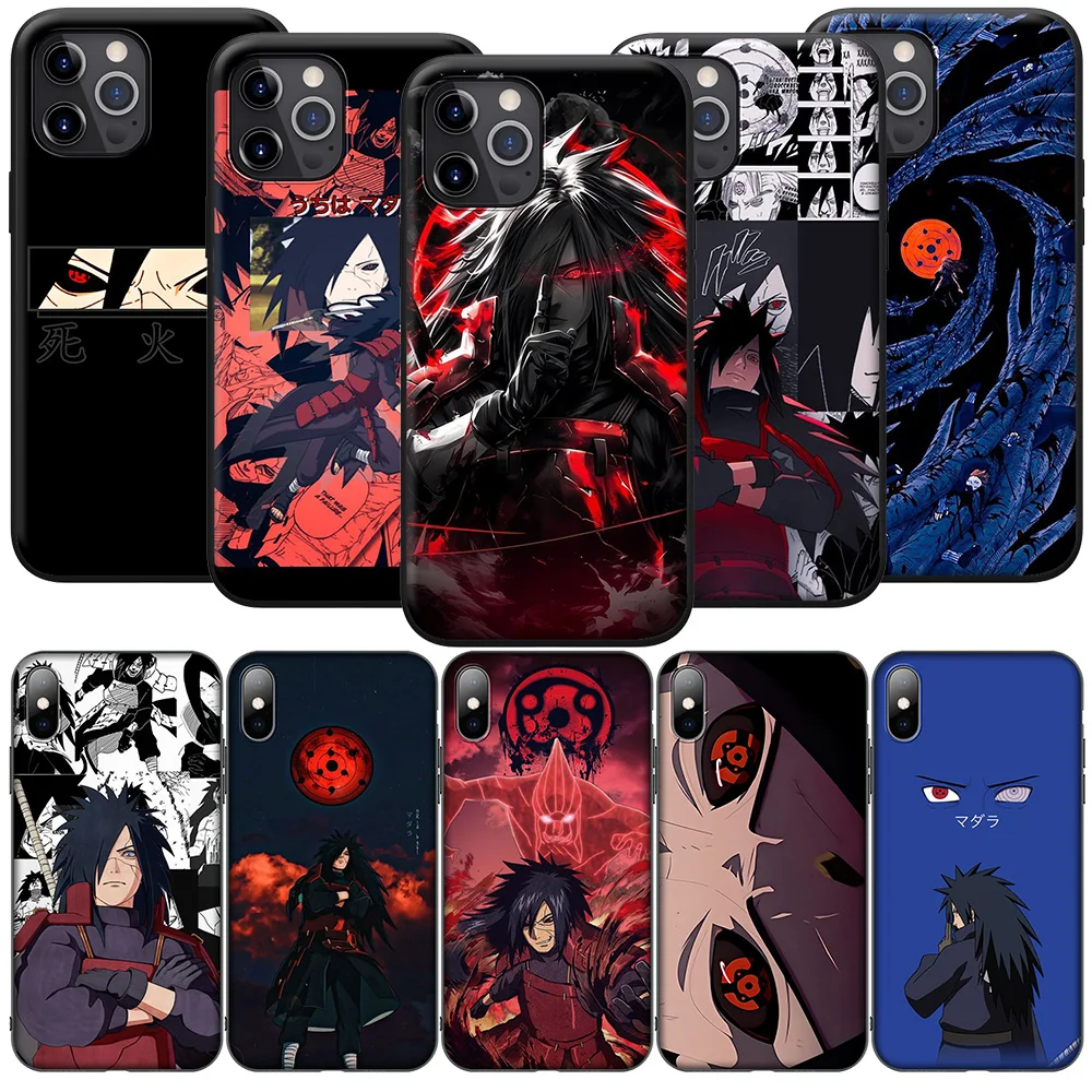 SO16 Anime Madara Uchiha Case for Samsung Galaxy A55 A53 A52 A51 A21S A21 A22 A24 A25 A13 A12 A11 M15 M55 A05 A05S A31 A35