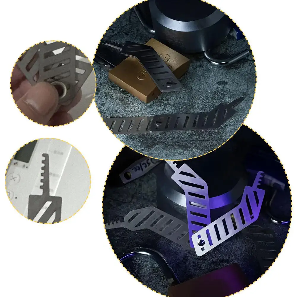 Beginner Locks Pick Sets Comb Lock Picks Multifunctional Compact Lockpickings For Firefighting Repair Compact Lockpickings Tool