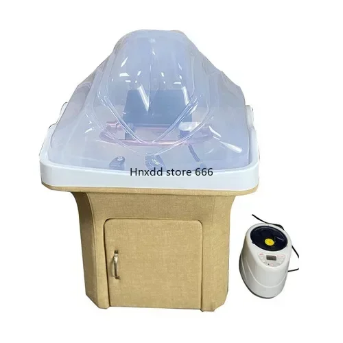 Mobile Head Treatment Shampoo Basin with Water Circulation Sauna Machine Beauty Salon Hair Care Hall Ear Cleaning Bed