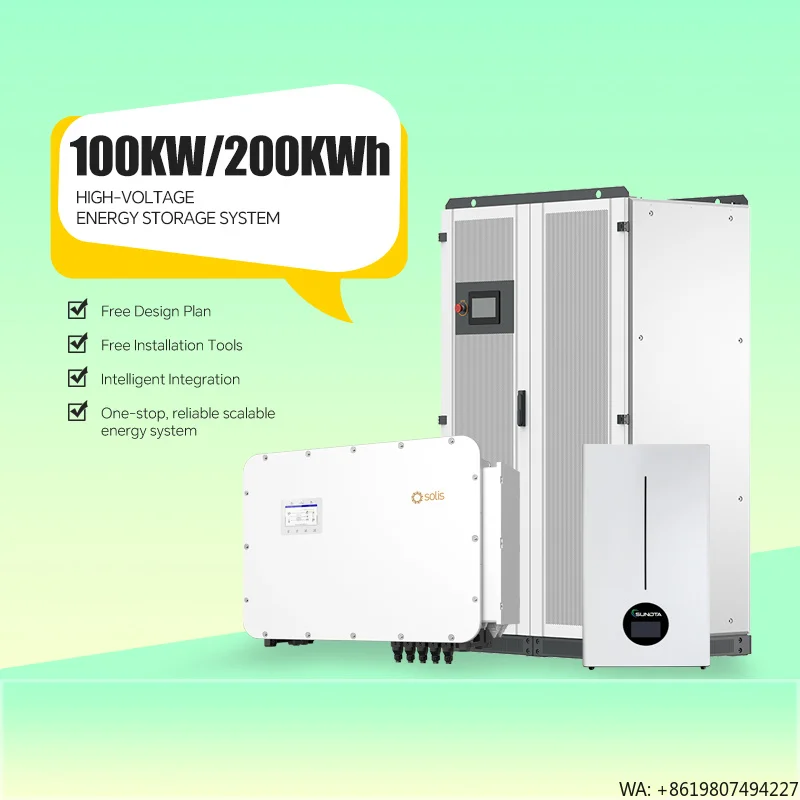 SUNDTA Cost-Effective All-in-One Hybrid Solar System 100kW MPPT Lithium Ion Energy Storage Solution for Residential Commercial