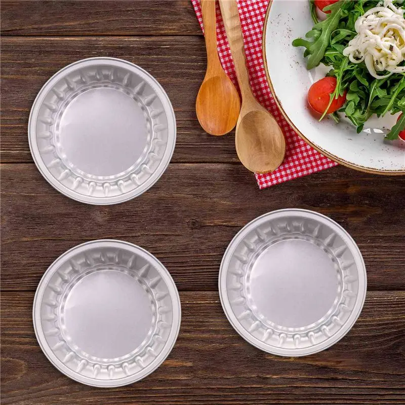 &A11I Dessert Cups with Lids, 25 Pack Gold Aluminum Foil Baking Cups Holders, Cupcake Bake Utility Ramekin Clear Pudding Cups