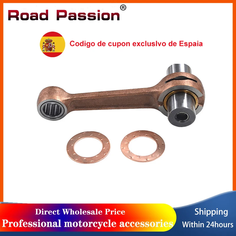 Piezas de motocicleta Road Passion, biela, vástago de manivela, Kit de biela para HONDA CR125 CR 125 1988-2005