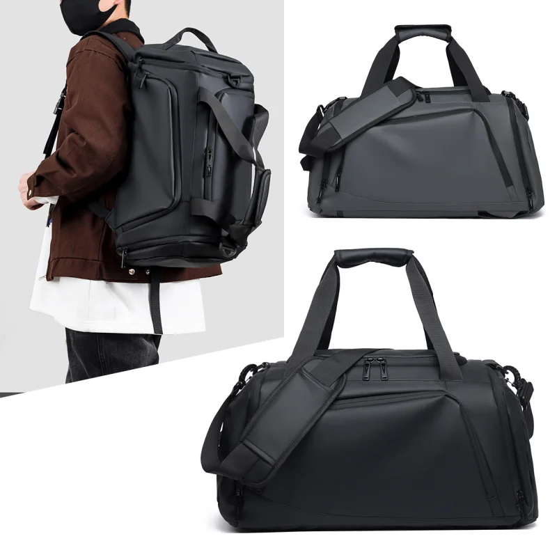 

New Simple and Large-capacity Travel Handbag, Dry and Wet Separation Crossbody Fitness Bag, Multi-functional Waterproof Backpack