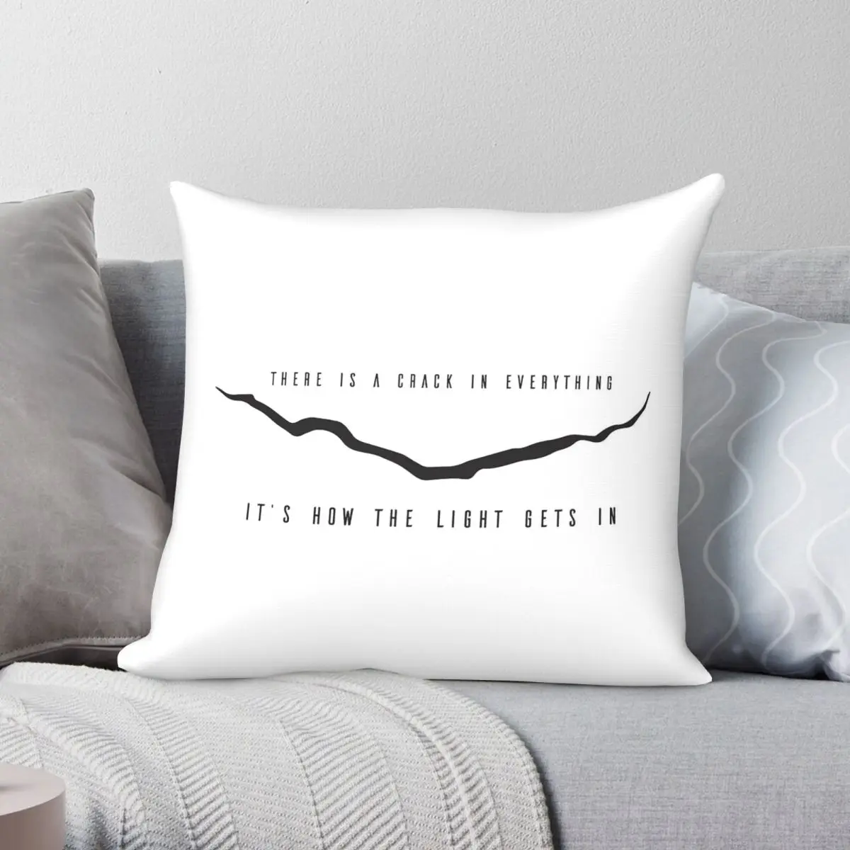 Leonard Cohen Anthem Song Square Pillowcase Polyester Linen Velvet Printed Zip Decorative Sofa Cushion Cover