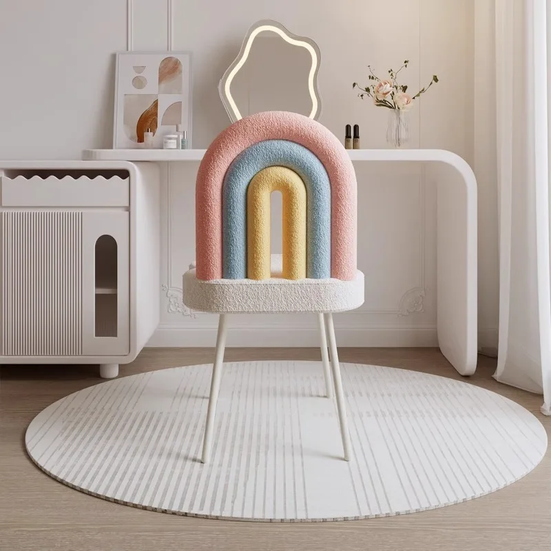Relaxing Makeup Chair Bedroom Single Person Rest Chairs Modern Luxury Comfortable Interior Elegant Dining Room Furniture