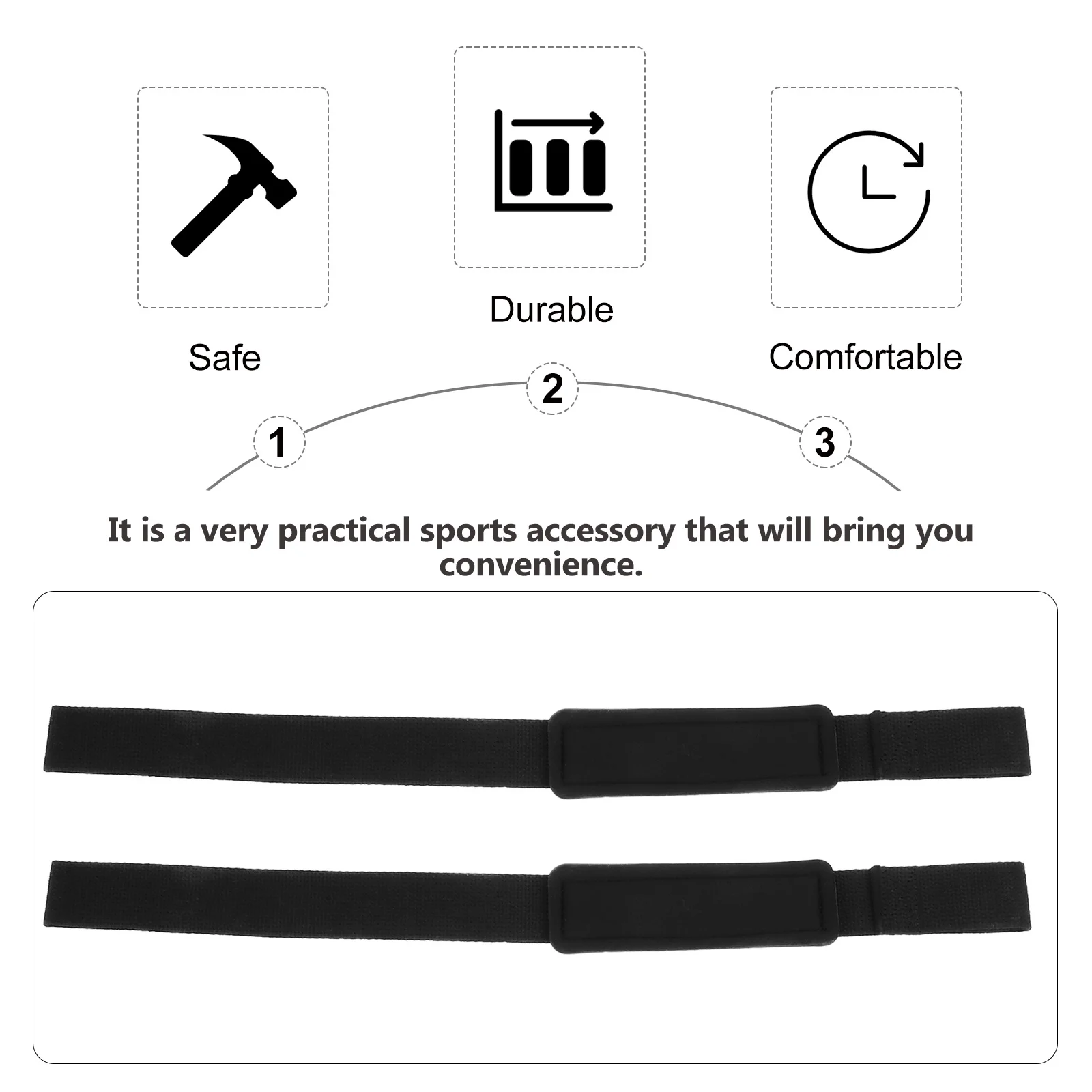 

2Pcs Wrist Support Bands Practical Weightlifting Protectors for Barbell Training Wrist Brace for Men Women Exercise Gloves