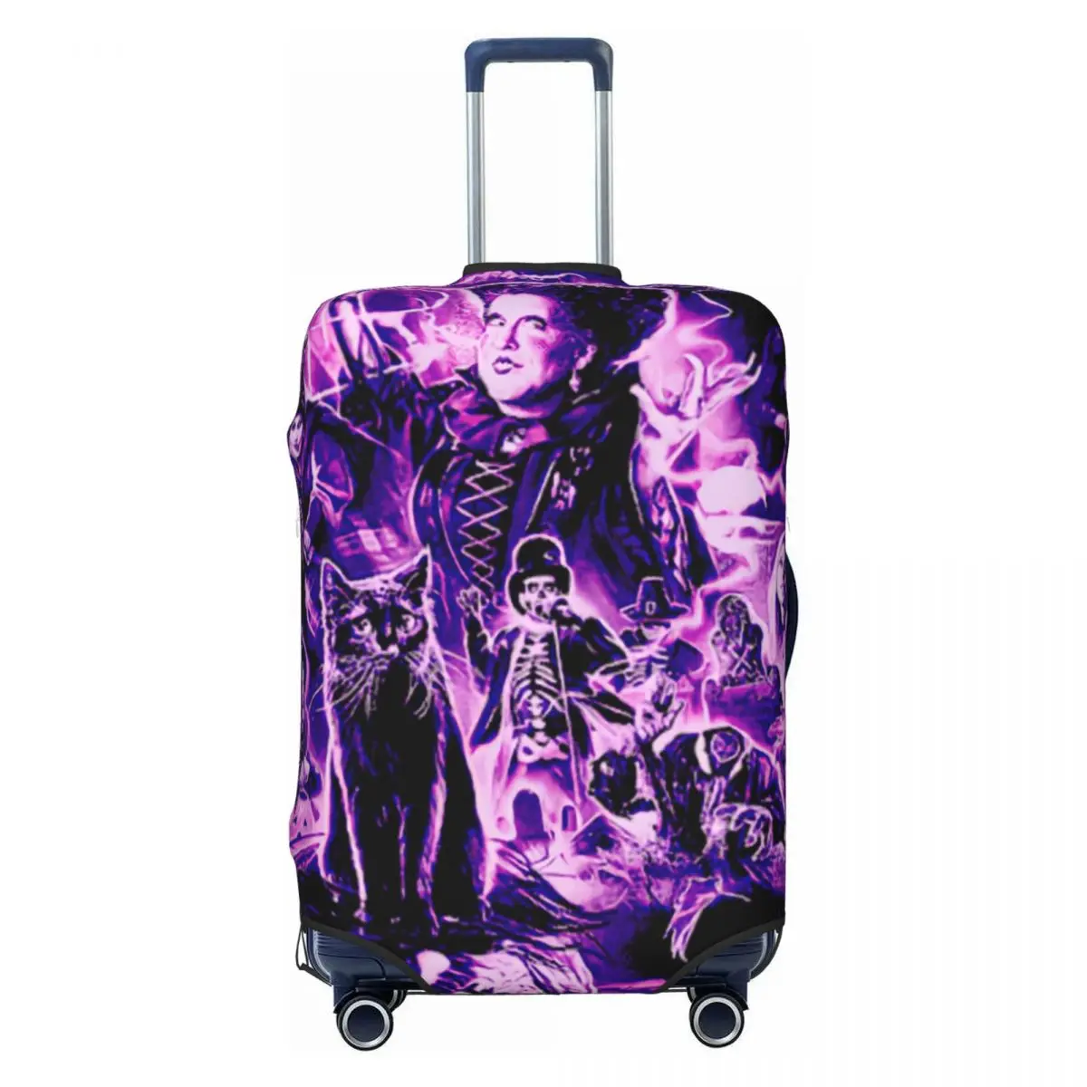 

Hocus Pocus Halloween Travel Luggage Cover Dust Proof Sanderson Sisters Suitcase Cover Protector Fit 18-32 Inch