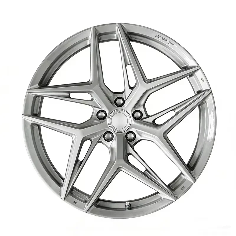 i New 17-22 Inch 5x112/5x120 Forged Multi Spoke Silver Aluminium Alloy Wheel for Universal Fitment