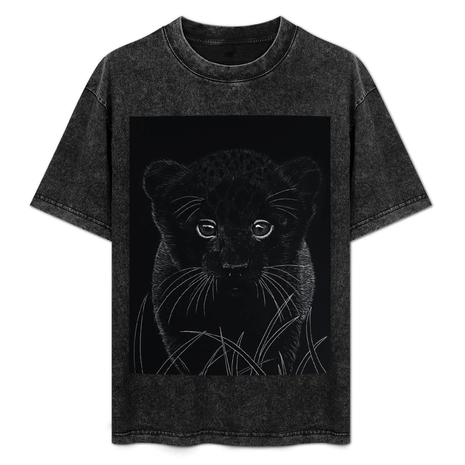 

Panther Cub T-Shirt t shirt man plain cotton t shirt pack funny t shirts dark humor man shirt heavy cotton T-Shirt
