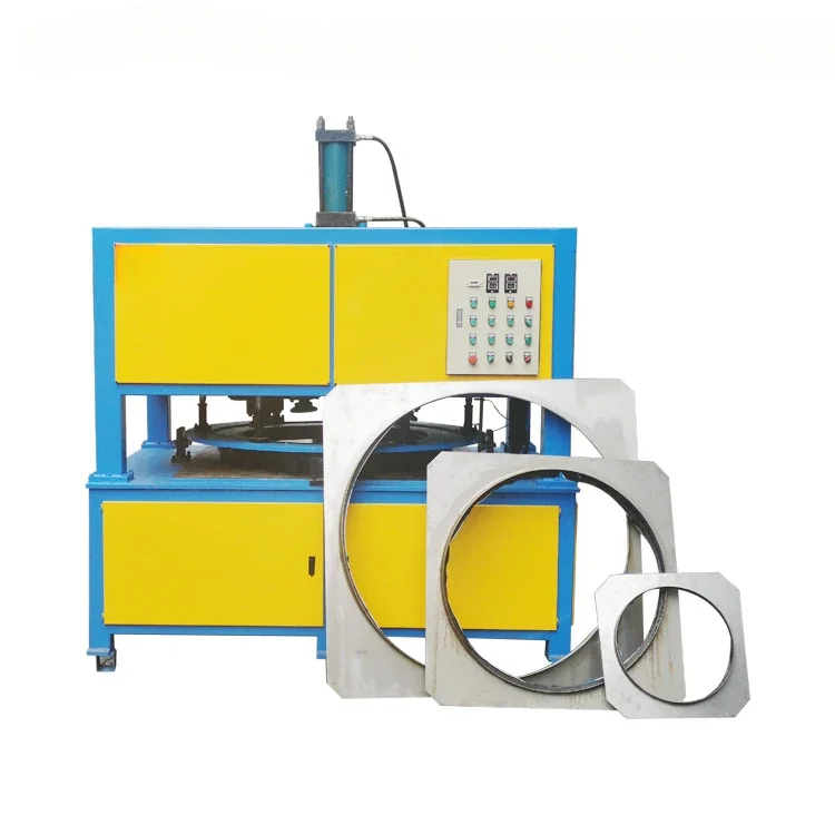 Flanging and punching machine for air conditioner board fan housing flange flanging machine