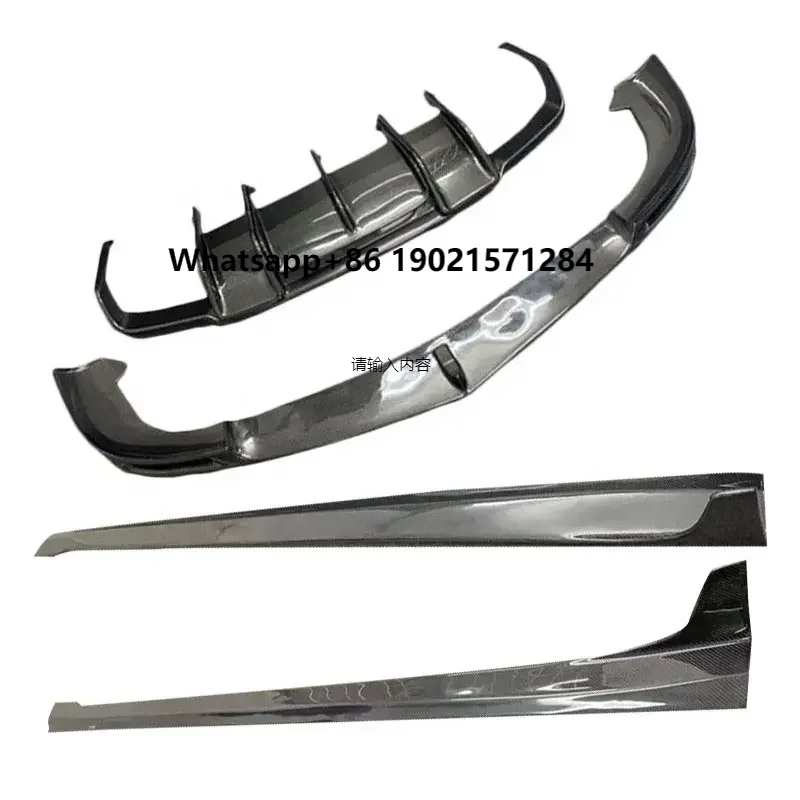 

Carbon Fiber Body Kits Front Bumper Lip Rear Diffuser Side Skirts Spoiler for Mercedes Benz W218 CLS63 2011-2014