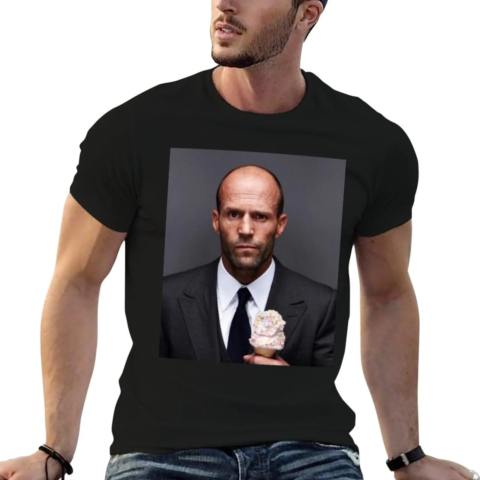 

Jason Statham T-Shirt man t shirt designer man t shirt cotton man tshirt T-Shirt