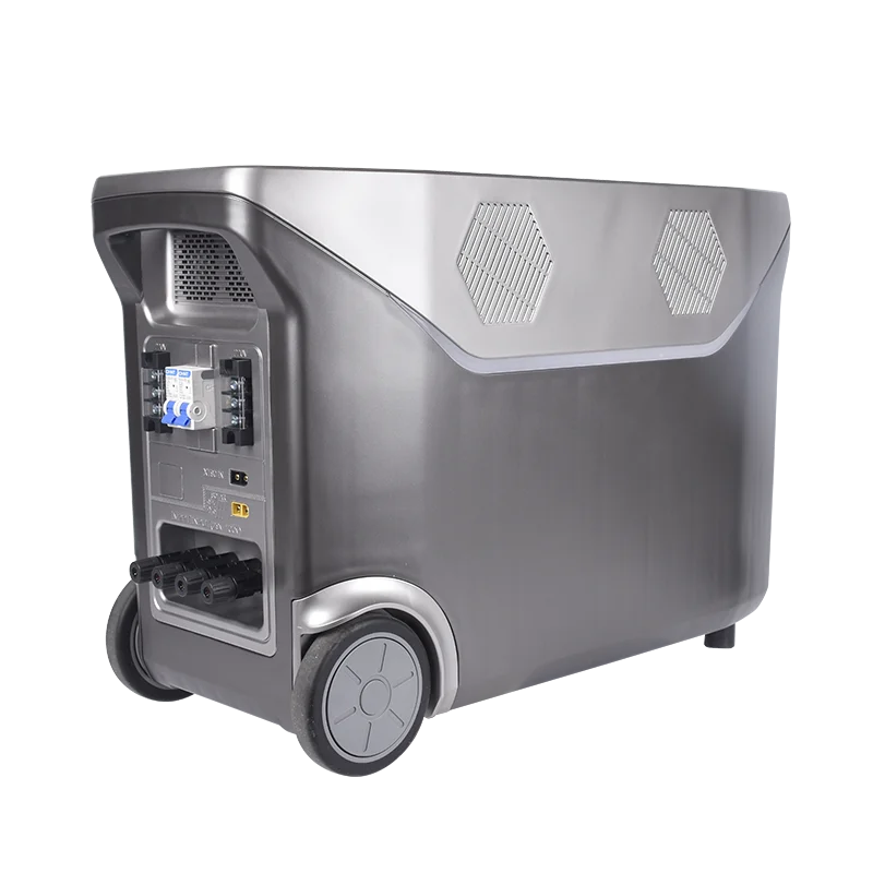 Solar Generator Portable Power Station MPPT Solar Charging Pure Sine Wave LiFePO4 Battery 5000W Cold-Weather Performance Home