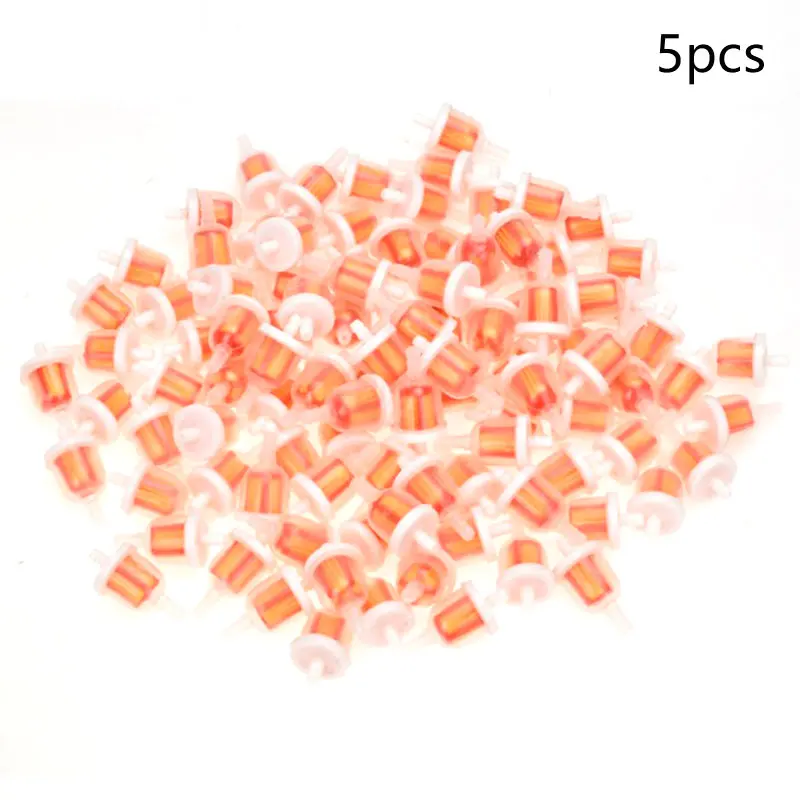 

5x Universal Large Inner Gas Fuel Filter Petrol 6mm / 1/4" 5/16" Pipe Lines