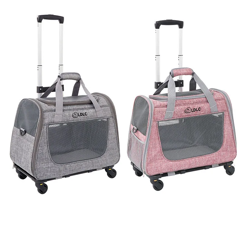 4 Wheels Luggage Barrow Lightweight Folding Multifunctional Trolley Household Shopping Cart Trolley Luggage Handcart