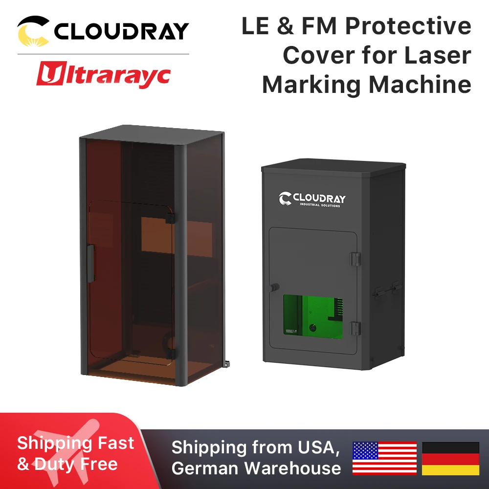 Protective Cover For 1064nm Fiber UV Co2 Laser Marking Machine Enclosure For 500 800mm Lift LiteMarker Protect Enclosure