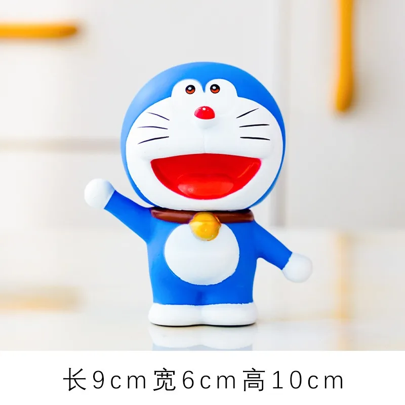 عبقور الكرتون نوبيتا نوبي شخصيات النوم سطح المكتب اكسسوارات السيارات الديكور لعبة سلسلة هدايا عيد ميلاد الأطفال