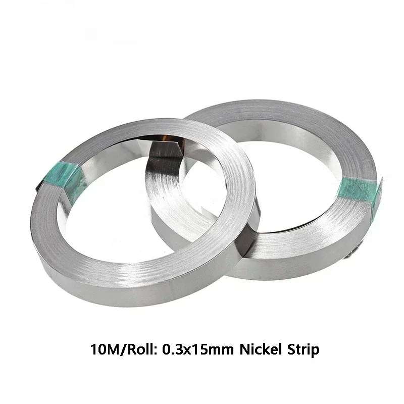Li-ion 18650 Battery Nickel Plated Belt Strip Connector Spot Welding Machine Battery Welders 5A 10M