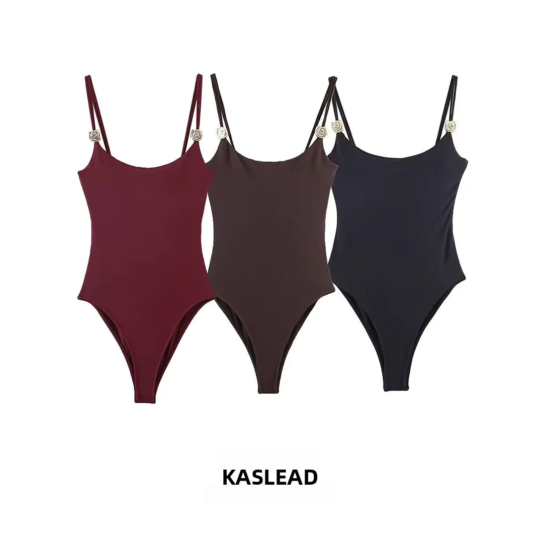 

Новые женские уличные комбинезоны KASLEAD с высокой талией из нейлона, прямые штаны из полиэфирного волокна, весенняя модная коллекция