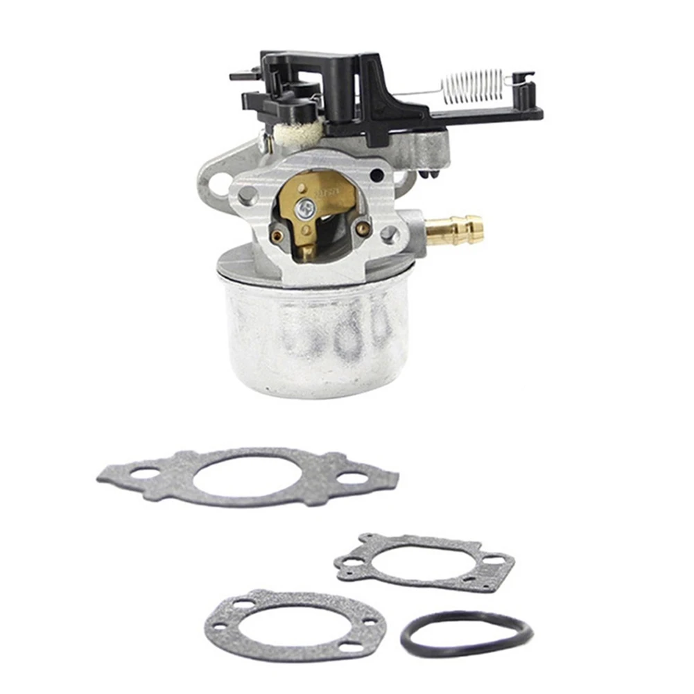 Queenly for Bailitong 7 Carburettor Complete Repair Kit Metal Material with Gaskets and Rubber Ring for Lawn Equipment
