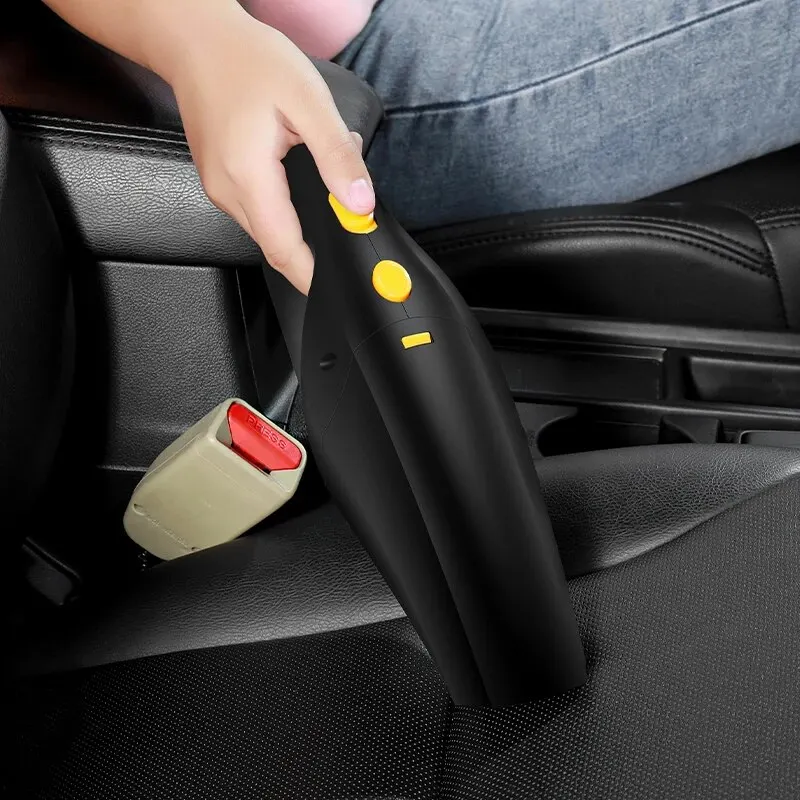 Car Handheld Vacuum Cleaner High-power Powerful Car Vacuum Cleaner Pet Hair Wireless Charging Family Car Dual-use Vacuum Suction