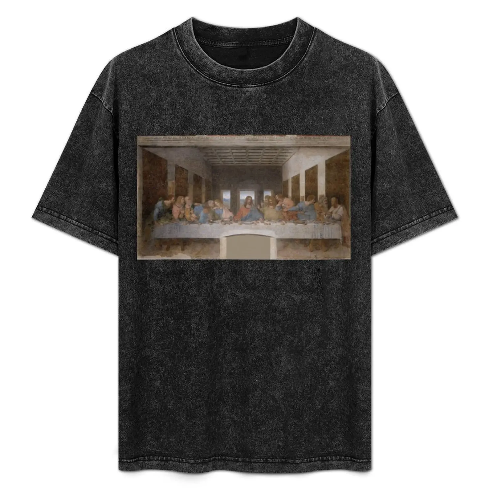 Leonardo da Vinci The Last Supper T-Shirt graphic t shirt vintage oversized anime clothes street wear shirts graphic tee men