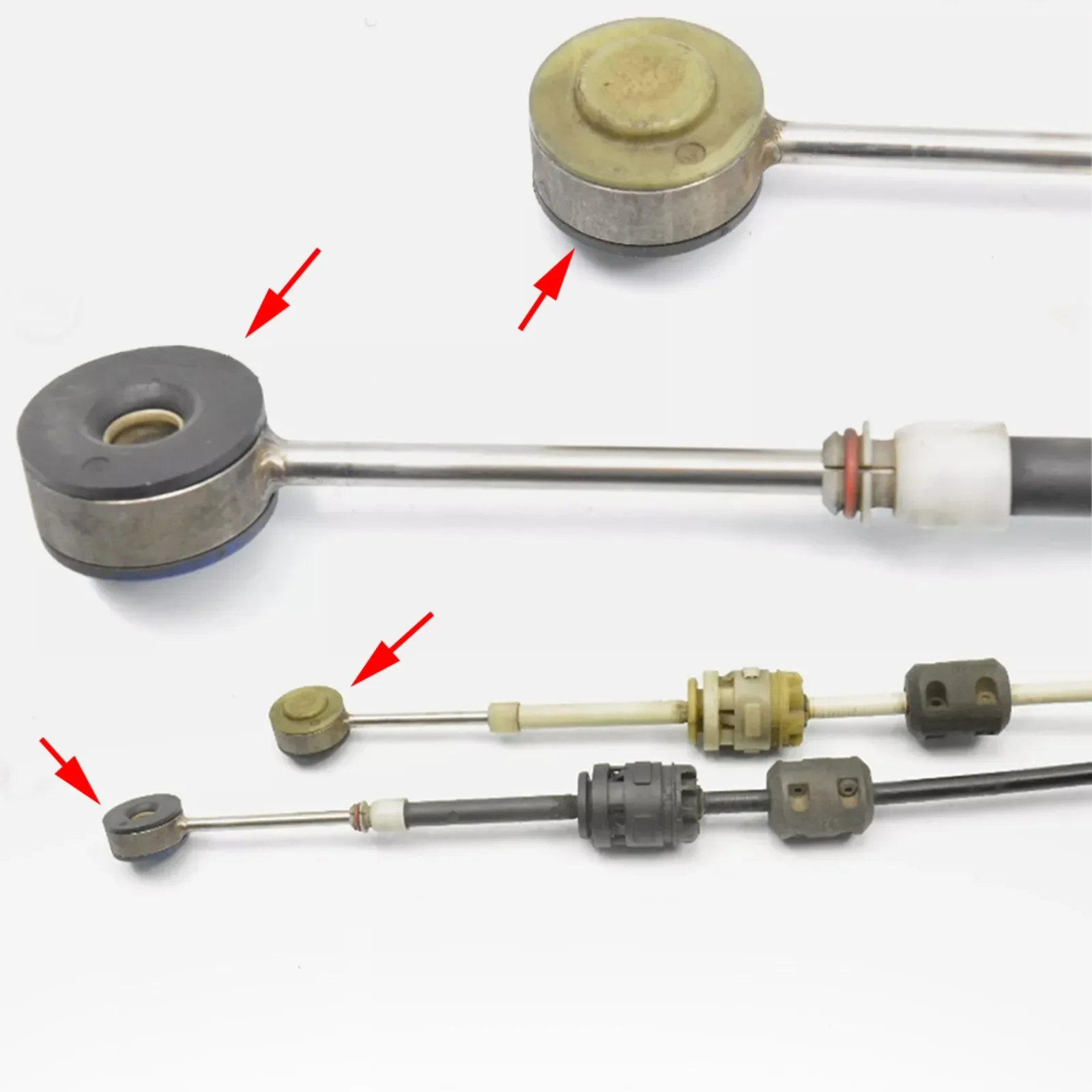 Gear Linkage Repair Kit Gearbox Shifter Lever Cable end Pivot Connector Rebuild Bushing For Opel Ford Citroen Swift Nissan Buick