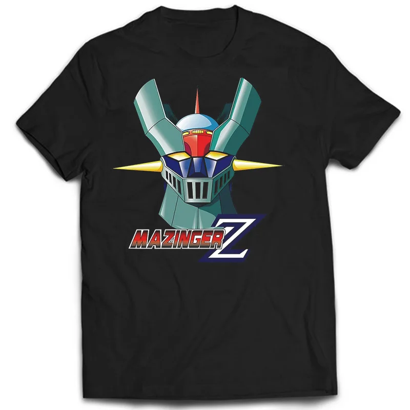 Fashion Graphic Mazinger z anime movie robot Streetwear Daily Casual Vintage t-shirt men's Oversized Tops