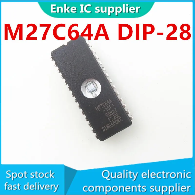 Free shipping 10PCS/lots M27C64A-15F1 M27C64A-10F1 M27C64A-12F1 M27C64A 27C64 CDIP-28 Quick delivery of spot inventory