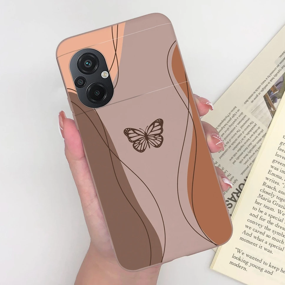 For Xiaomi Poco M5 Phone Case Sweet Girl Sunflower Soft Silicone Shockproof Cover For Xiaomi Poco M 5 Fundas Coque 6.58 inches
