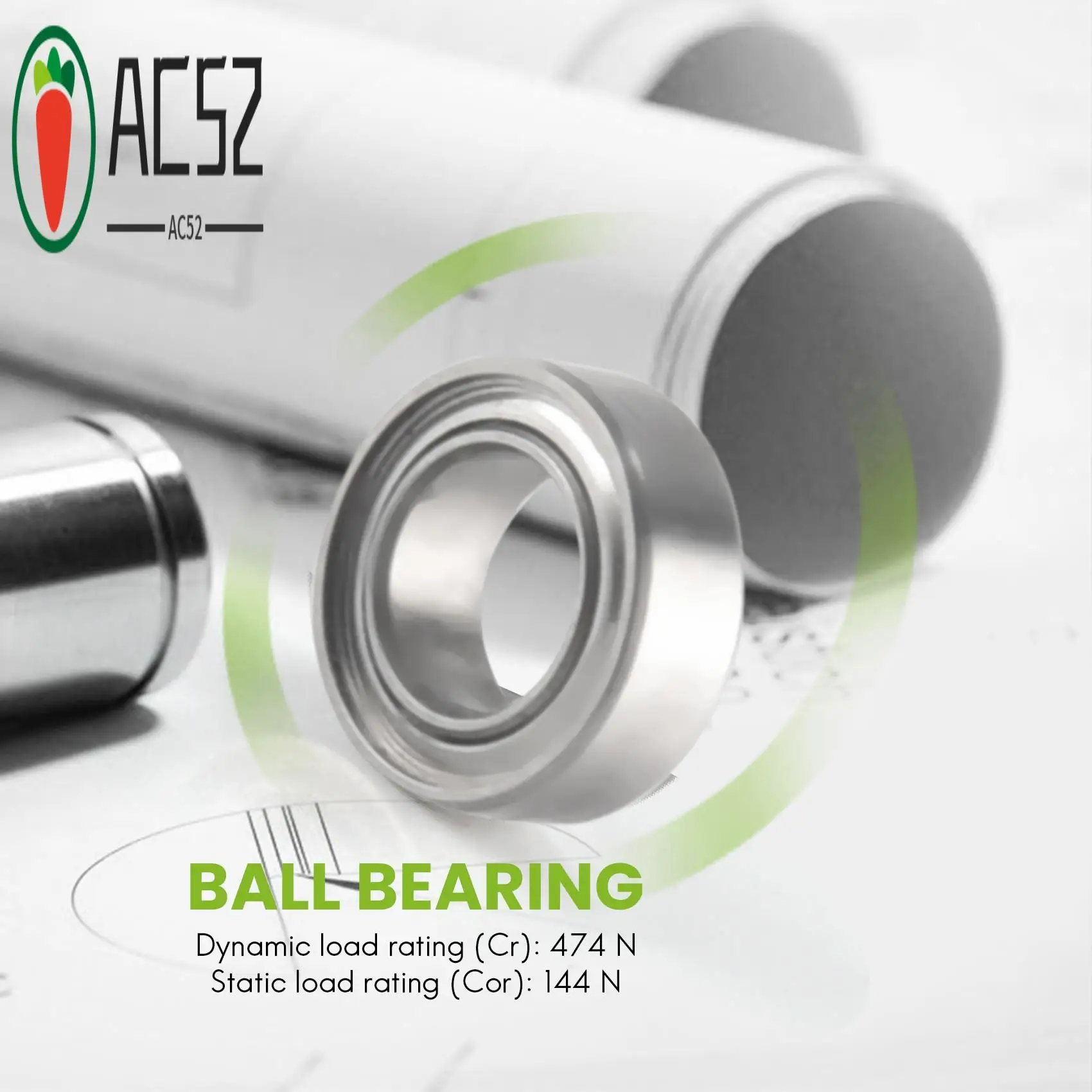 AC52-Pack Of 10 SMR74ZZ ABEC-9 Stainless Steel Ball Bearings 4X7X2.5Mm High-Speed Mobile Phone Bearings