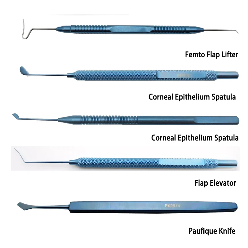 Femto Flap Lifter  Corneal Epithelium Spatula  Paufique Knife  Smile