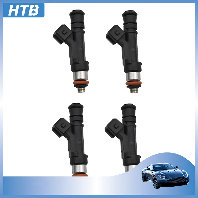 

HTB 4pcs 0280158101 Fuel Injectors fit for Chevrolet Nubira Estate Saloon Lacetti J200 1.8L 96487557 2005-2011