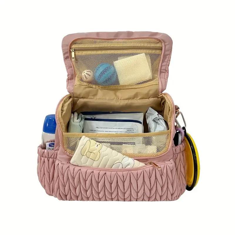 Large Capacity Diaper Stroller Bag Waterproof Mummy Maternity Nappy Travel Bag Baby Nursing Multifunction Tote Bag