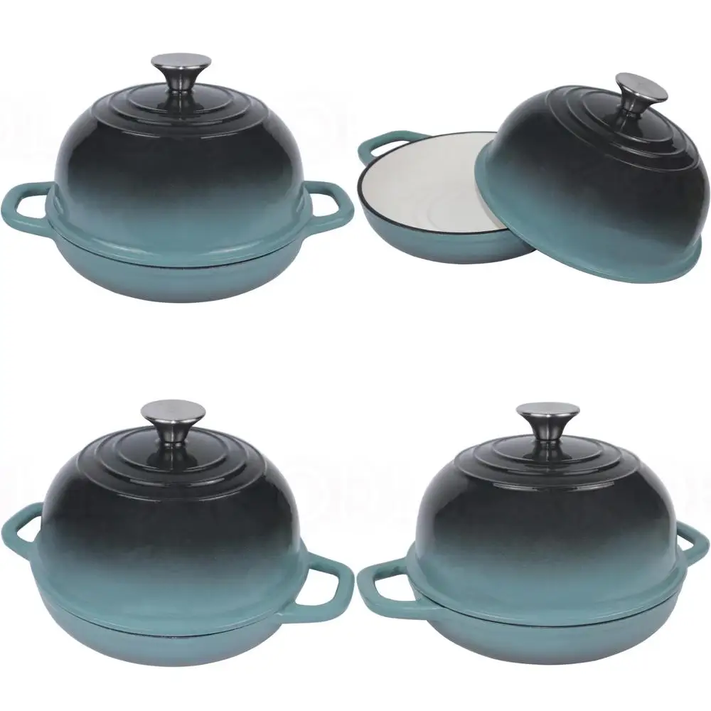 

Эмалированная чугунная голландская печь для выпечки хлеба на закваске — идеально подходит для любителей чугунной печи для хлеба