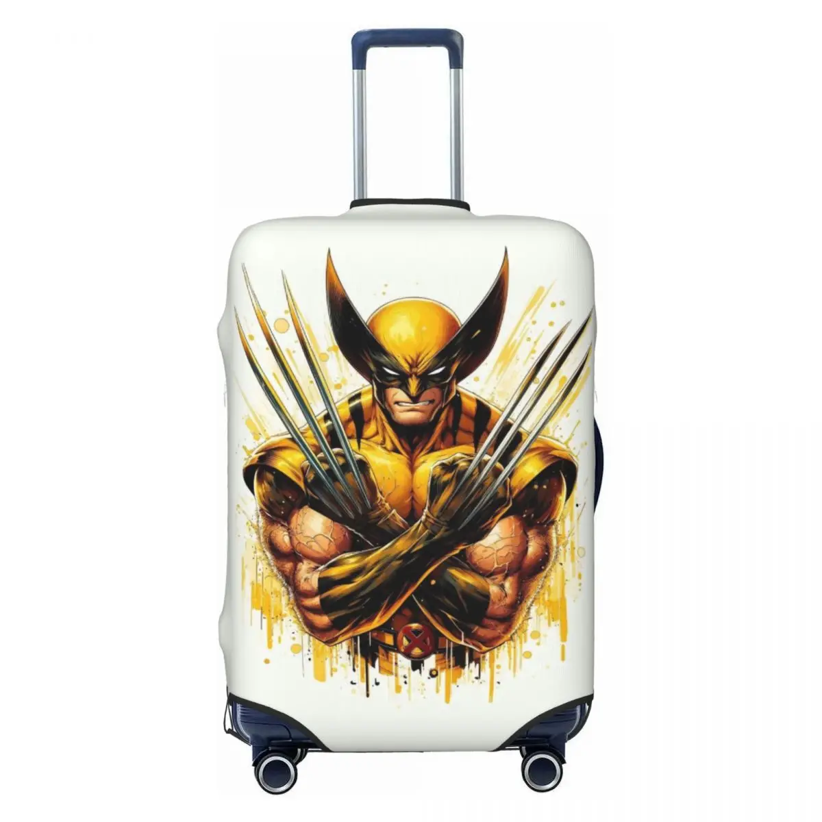 

Custom Wolverine Movie Luggage Cover Fashion Suitcase Protector Covers Suit For 18-32 inch