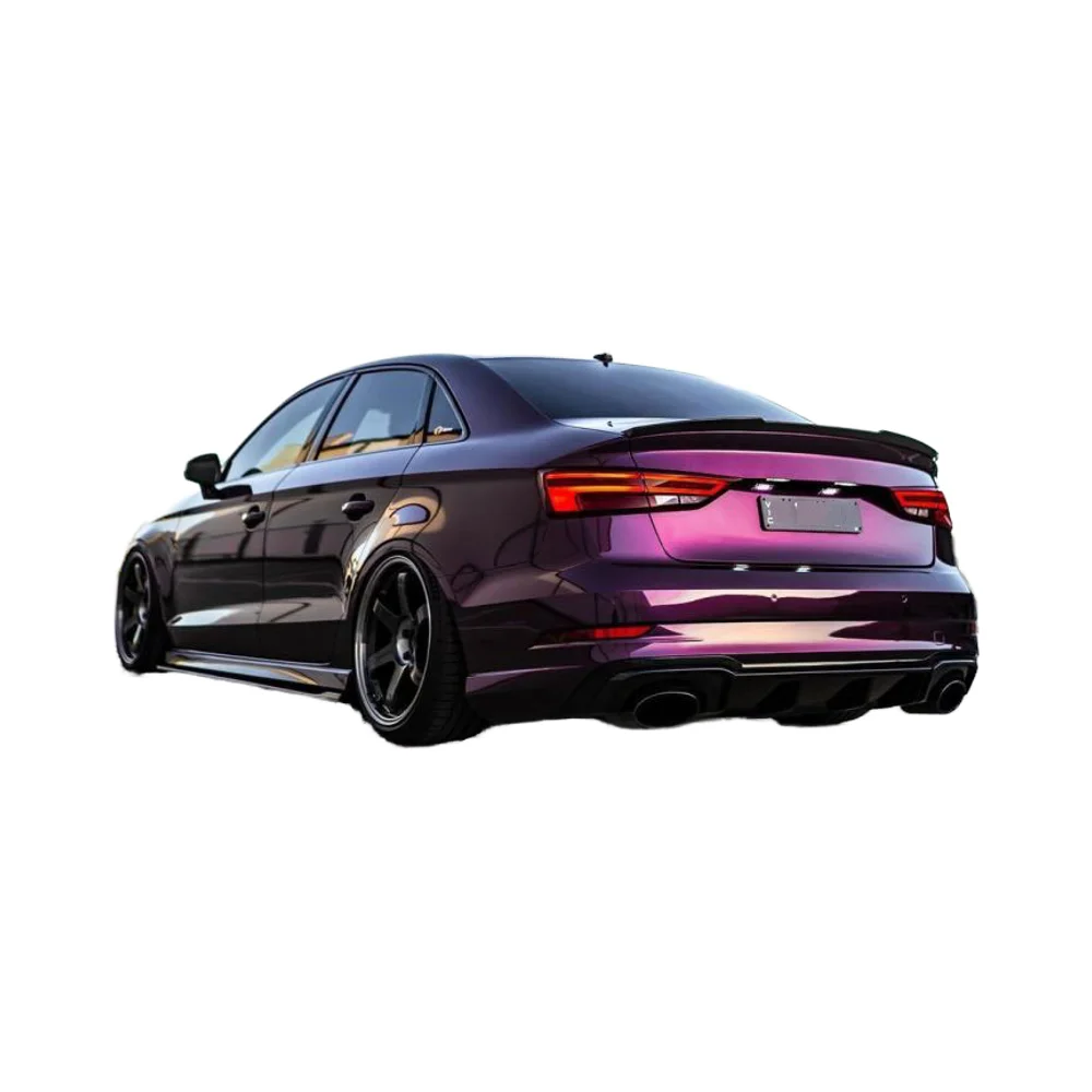 

ПЭТ полуночная фиолетовая пленка для автомобиля, виниловая фиолетовая наклейка для автомобиля, в наличии 1,52*18 м, высокое качество