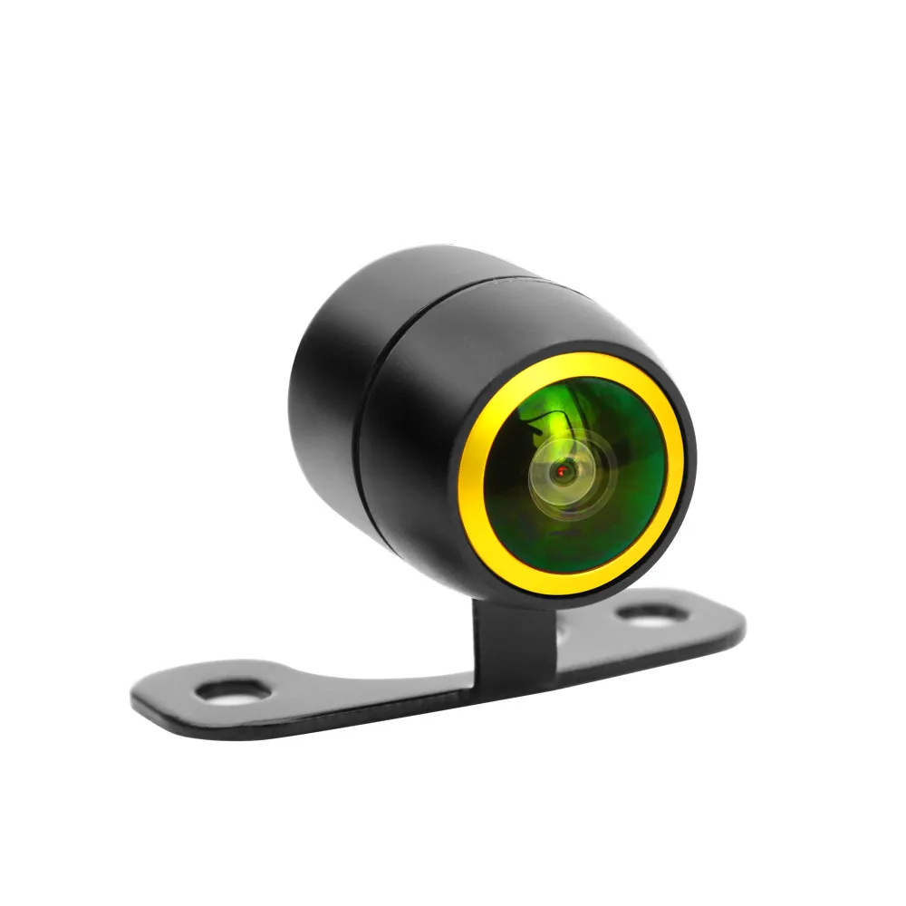SMARTOUR Sterrenlicht Nachtzicht Gouden Fisheye Waterdichte parkeerhulp Voertuig Voor Achteruitrijcamera Reverse Backup Camera
