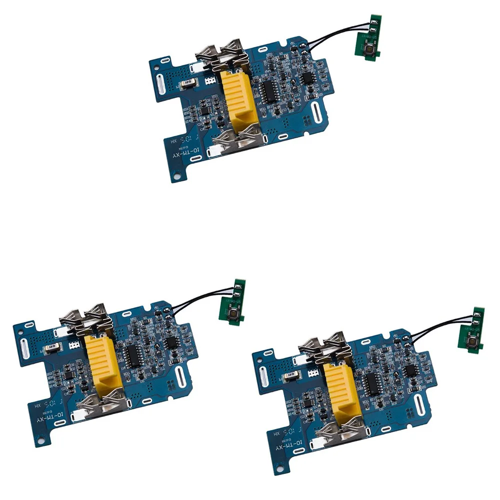 

Защитная плата BMS PCB для зарядки литий-ионного аккумулятора BL1830, 3 шт., для электроинструмента 18 в, BL1815, BL1860, LXT400, Bl1850