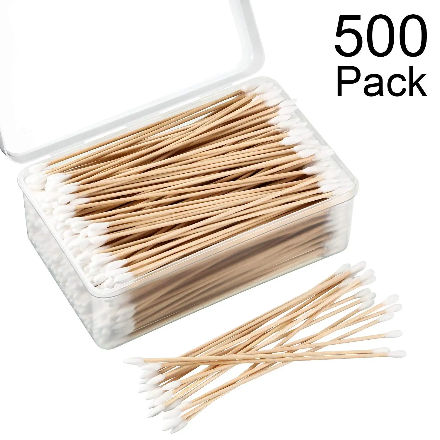 6 Inch Cotton Swabs… - image