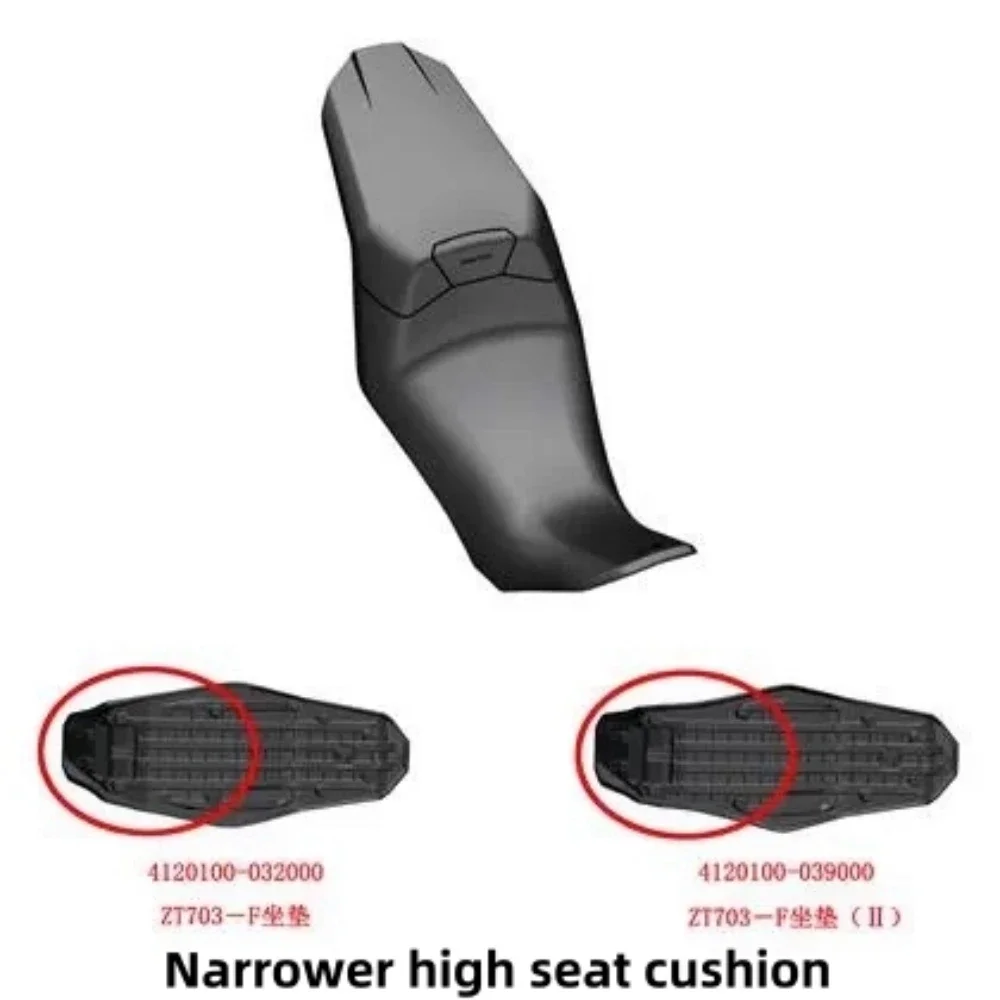 【Precise Fit】Genuine original parts for ZONTES 703F scooter all-season universal seat cushion assembly with heat insulation.