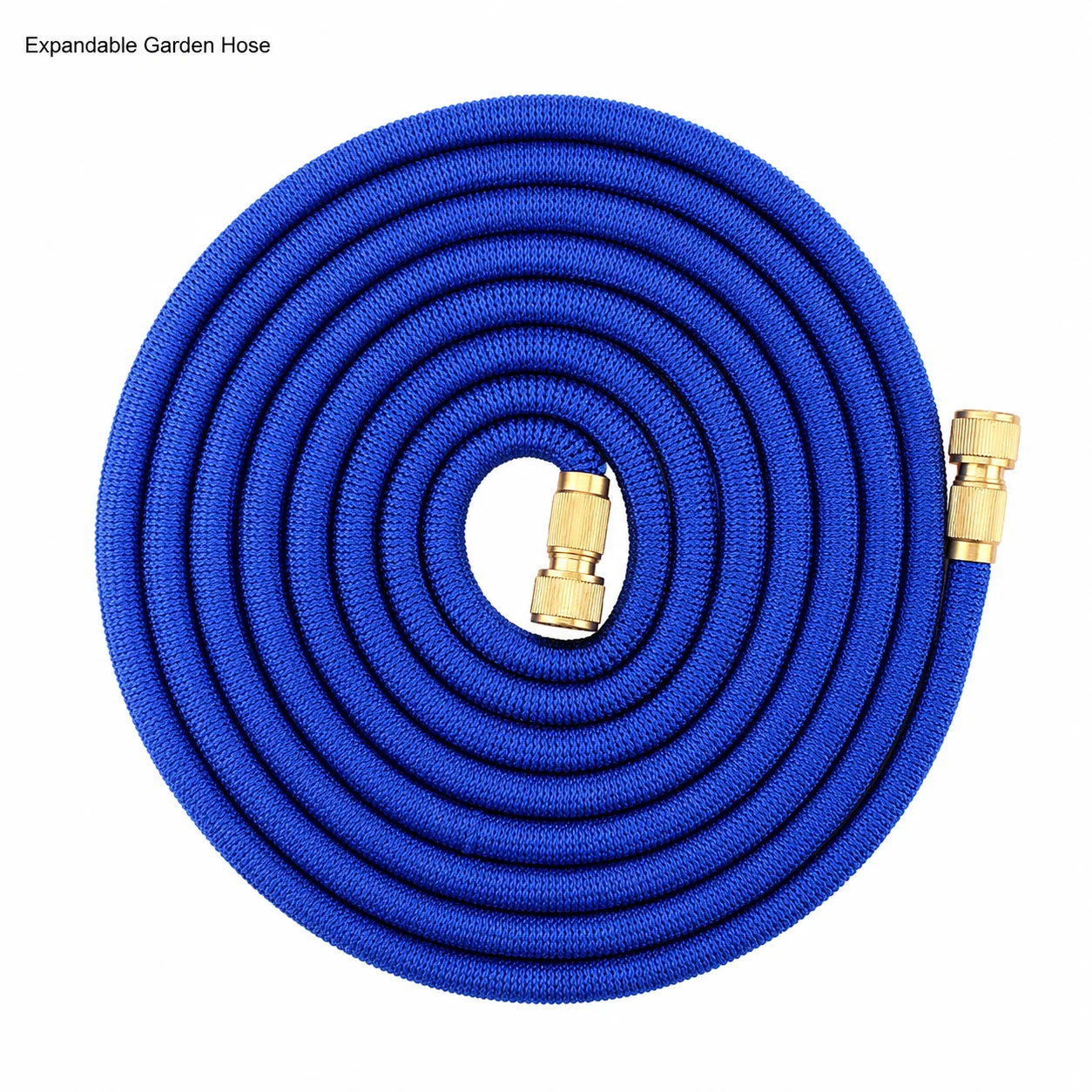 Expandable Garden Hose with Metal Connectors 3X Flexible Water Hose for Car Wash Garden Cleaning Spray Nozzle