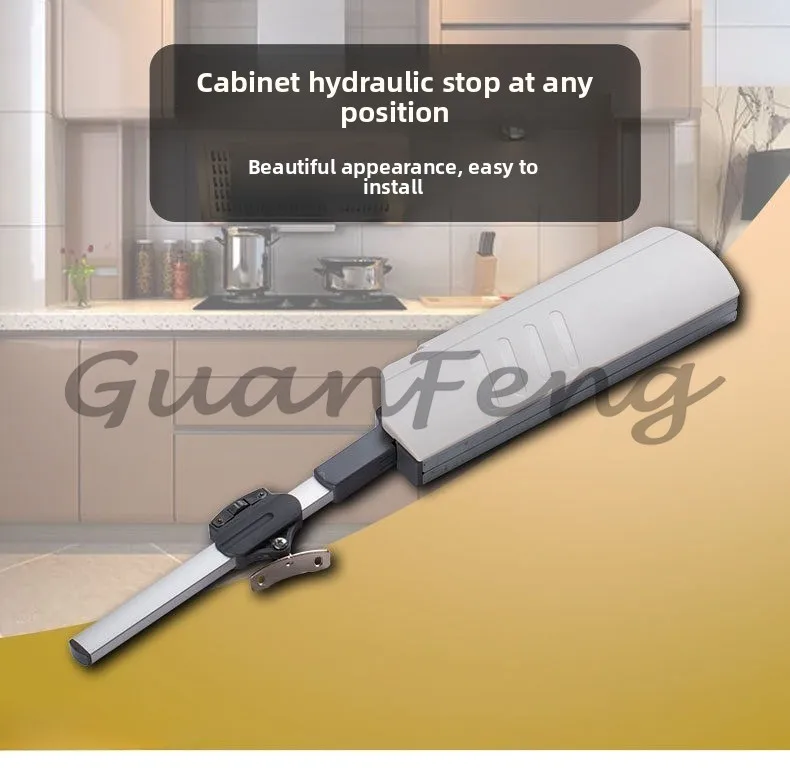 

Hydraulic Support Damping Rod Buffer Lift Door Air Pressure Support Rod Cabinet Clamp Furniture Hardware Lift Support Tool