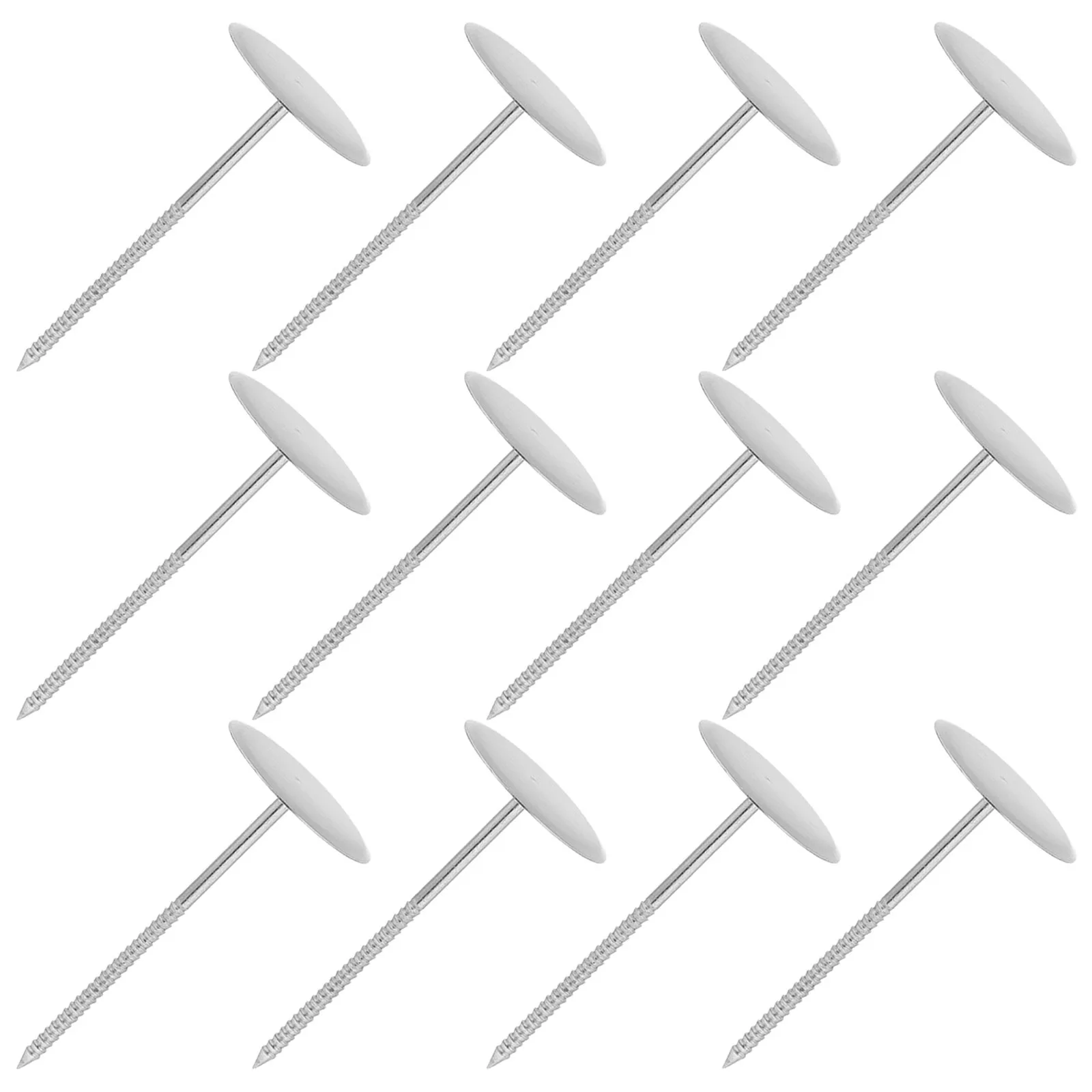 

12Pcs Cake Decorating Tools Reusable Flower Nail for Cupcake Baking Mold Set DIY Cake Accessories