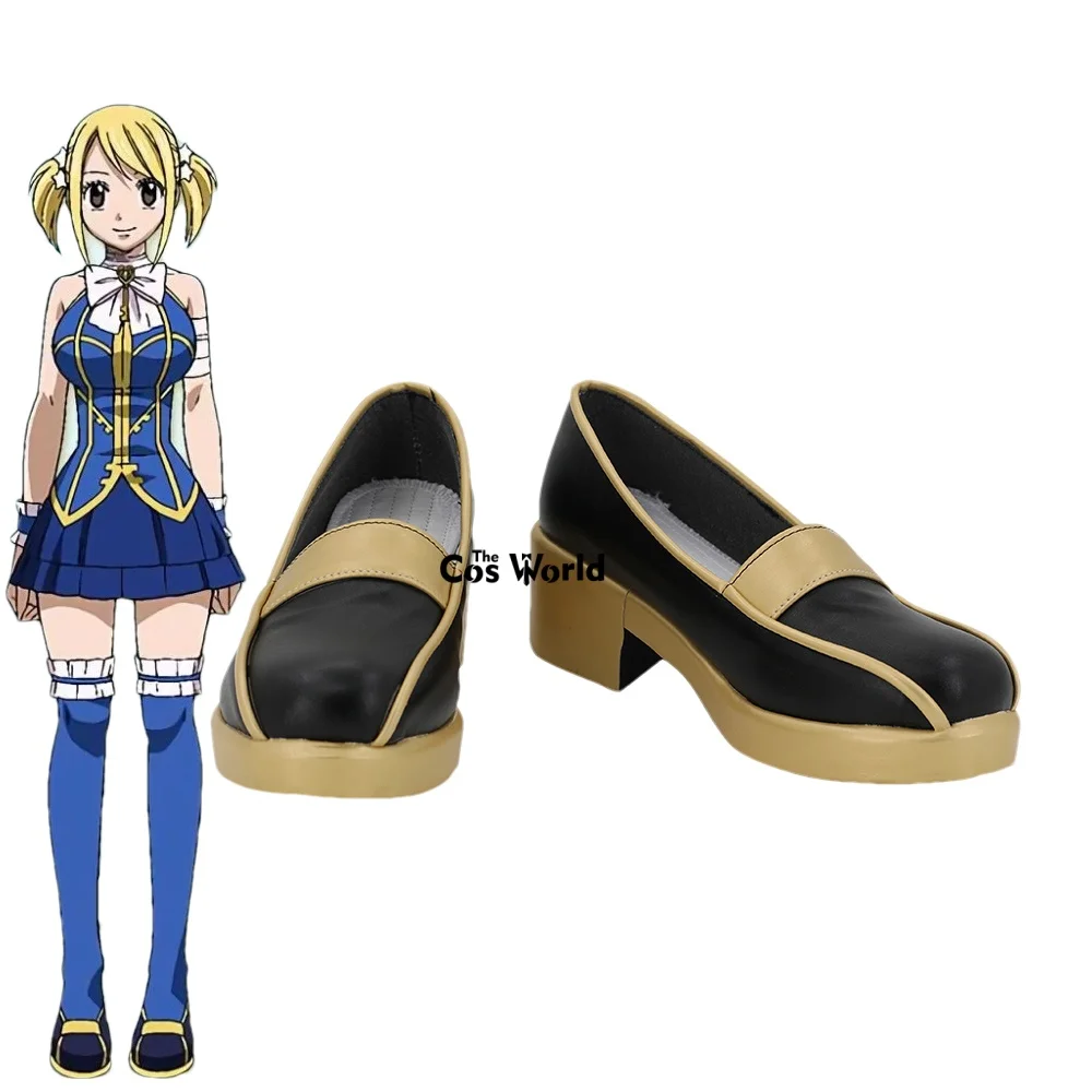 FAIRY TAIL Lucy Heartfilia Customize Anime Cosplay Shoes