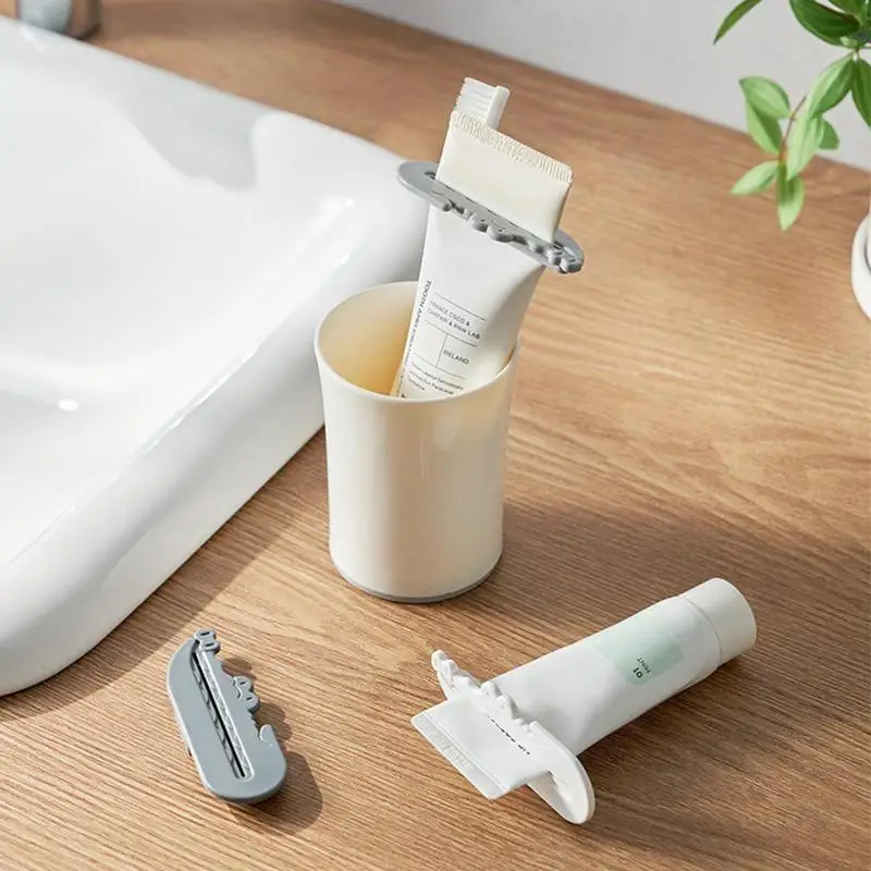 Animal Toothpaste Squeezer Crocodile Multipurpose Toothpaste Squeezer 3PCS Reusable Toothpaste Clip Squeezer For Paint Tubes