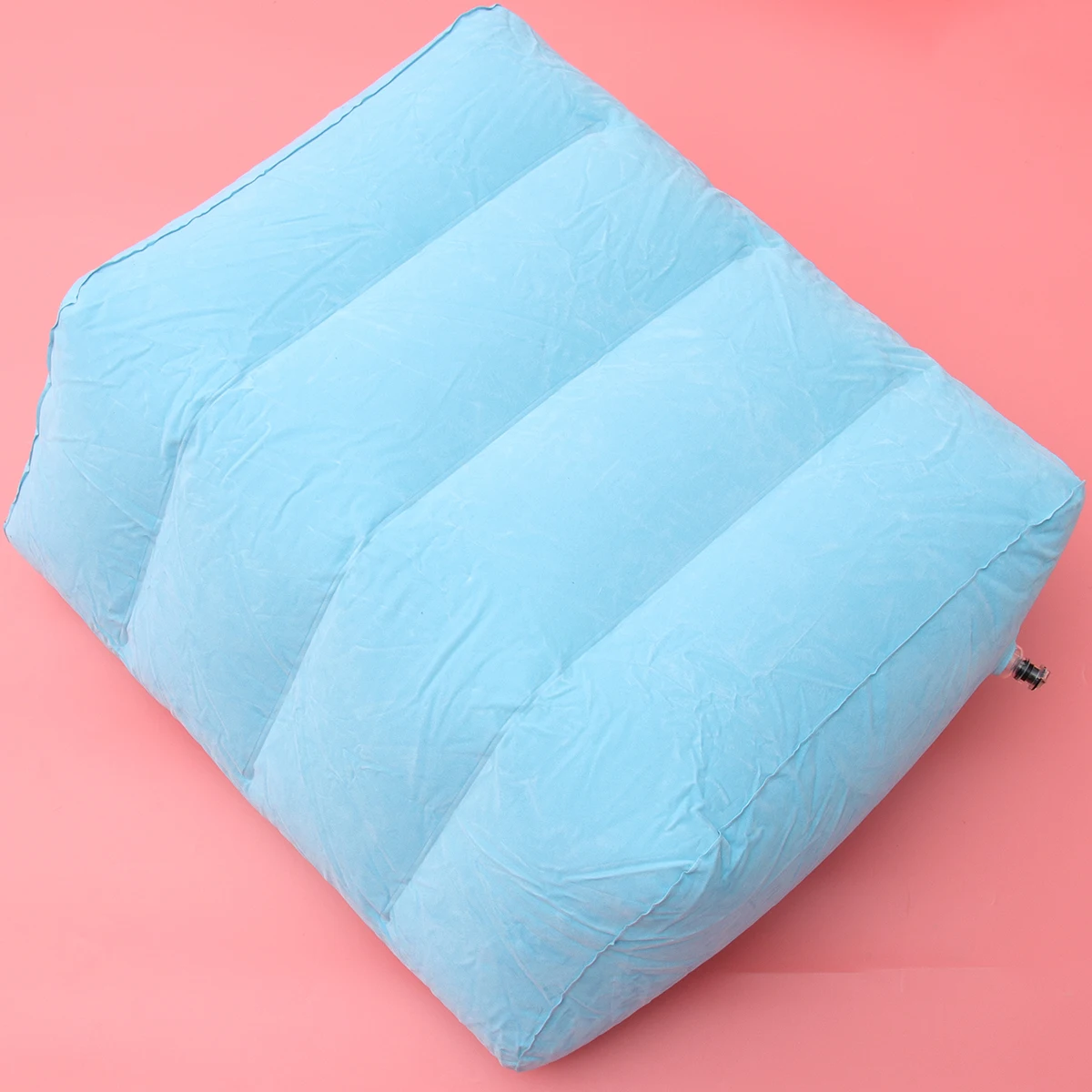 1Pcs Portable Inflatable Leg Pillow Soft PVC Material Easy Clean Bed Leg Rest Support for Comfortable Sleeping Recovery